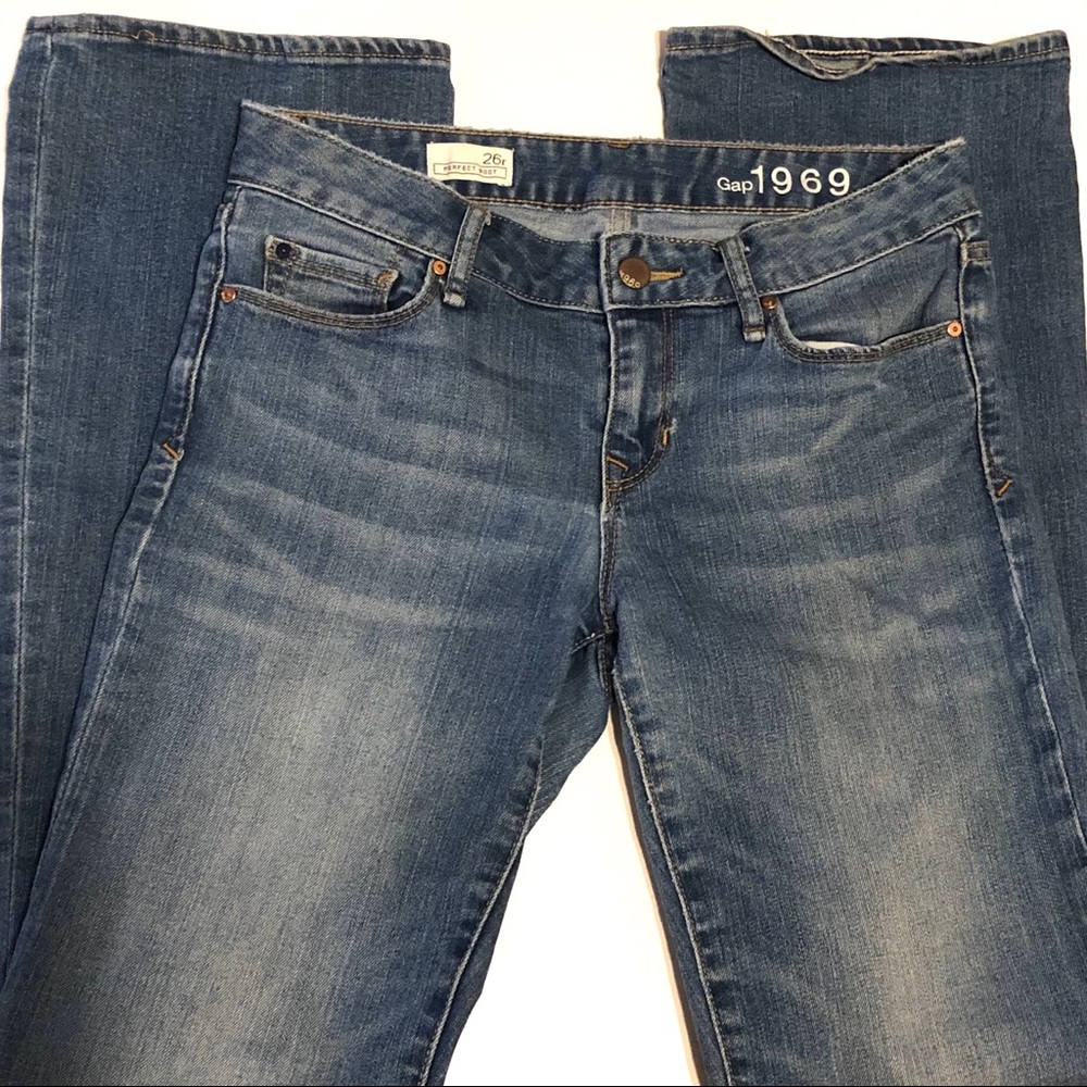 4/$25❗️Gap 1969 “Perfect Boot” Denim Jeans